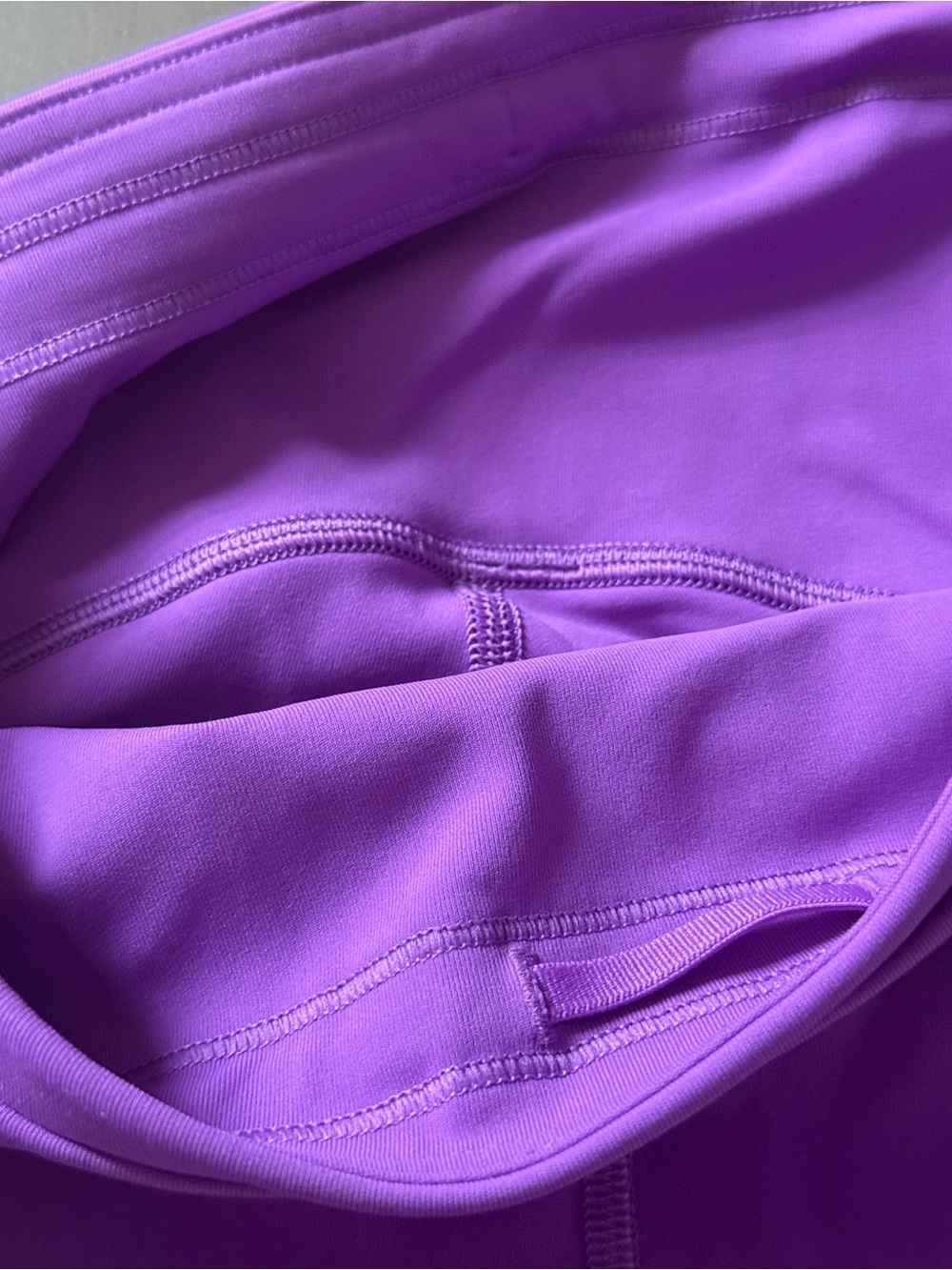 Lululemon Fast & Free High-Rise Purple Leggings with Side Pockets Size 4 28” - Picture 2 of 3